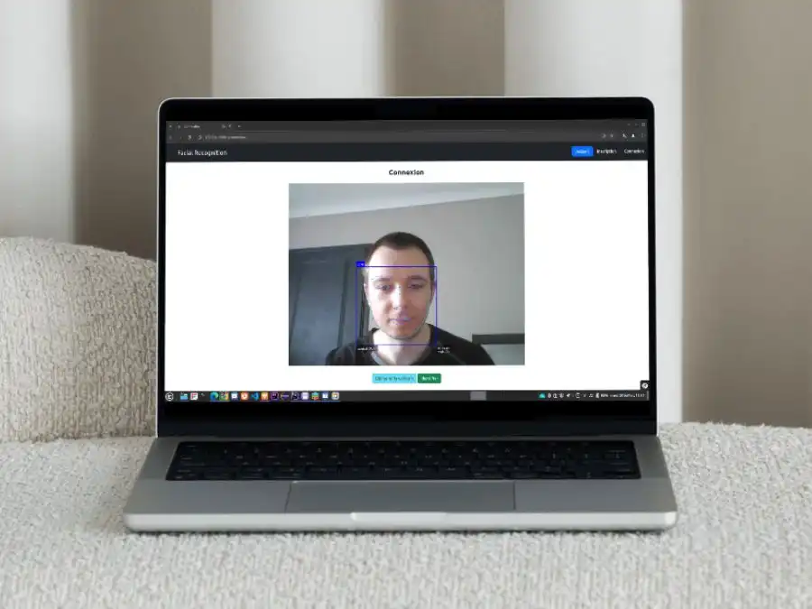 Image du site Facial Recognition Auth