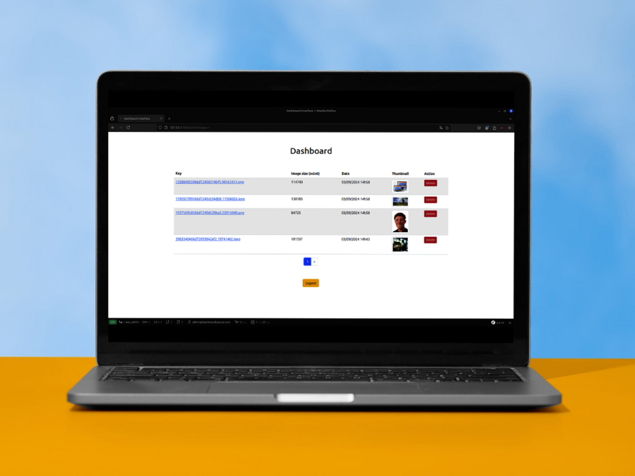 Image du site API upload images (AWS S3)
